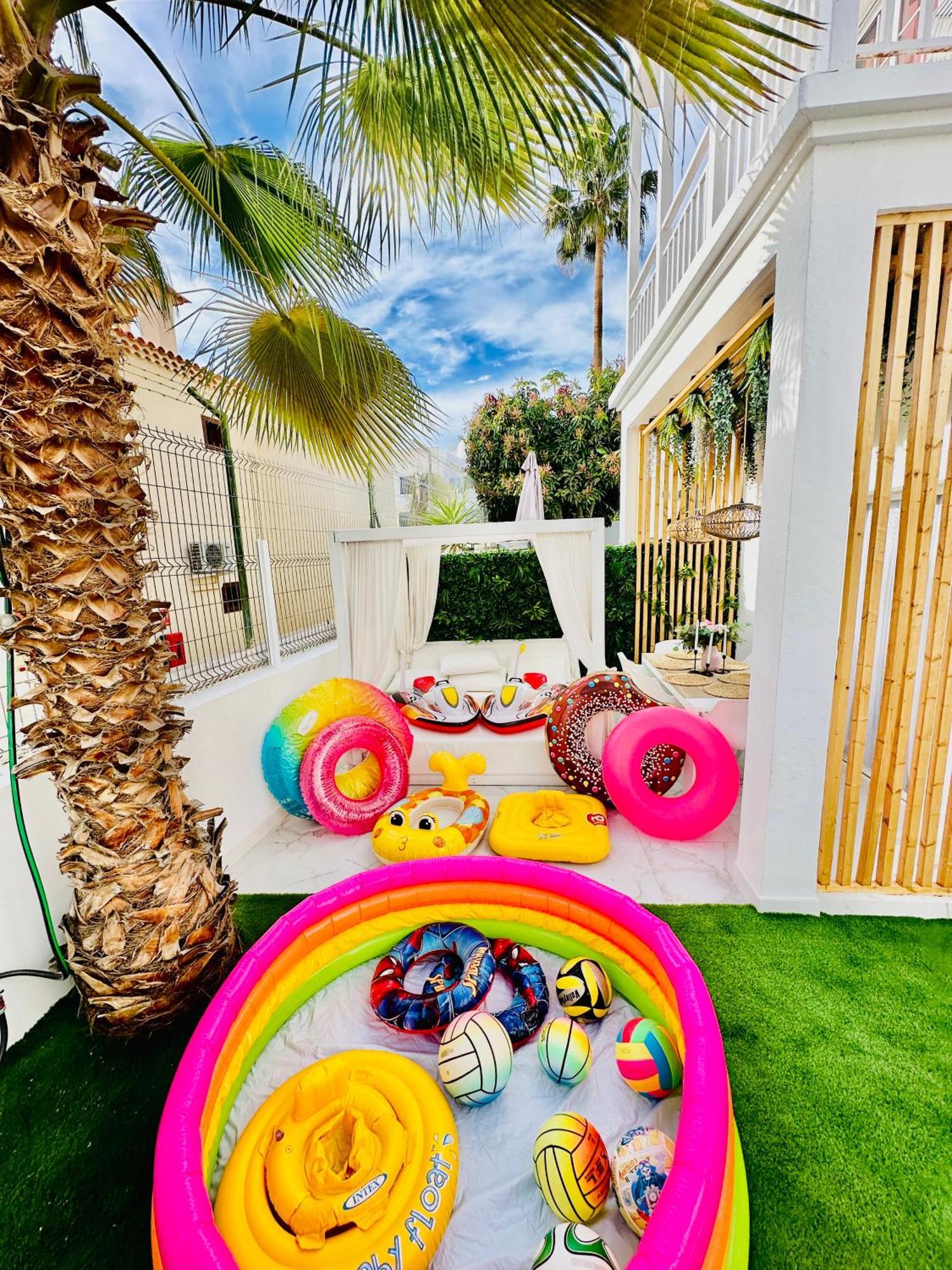 Luxury Villa Fanabe With Private Garden Costa Adeje  Buitenkant foto